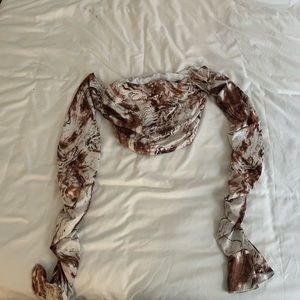 shein cropped long sleeve top